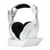 Logitech - Astro A50 X LIGHTSPEED Wireless With PLAYSYNC Gaming Headset, Base Station - White